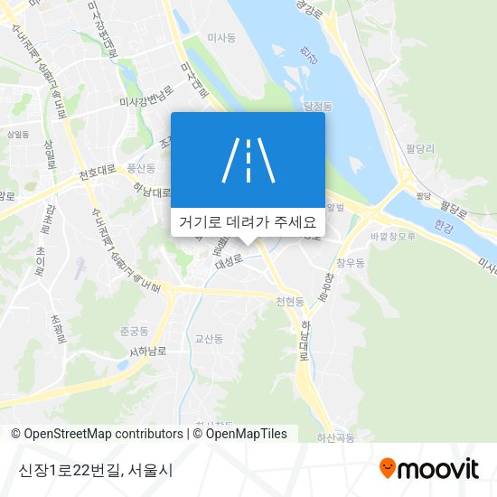 신장1로22번길 지도