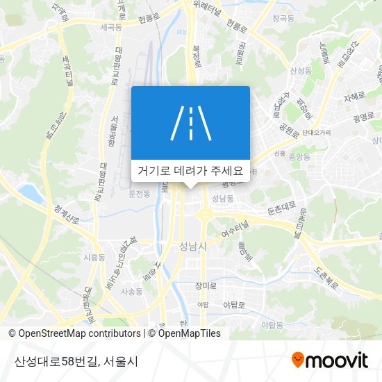 산성대로58번길 지도