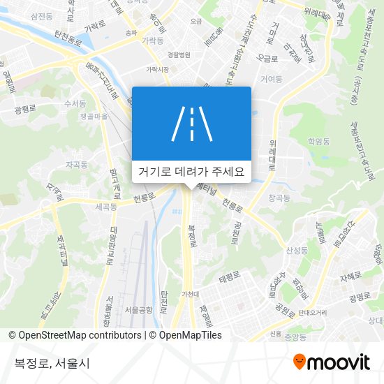 복정로 지도