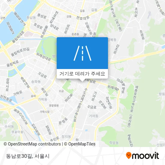 동남로30길 지도