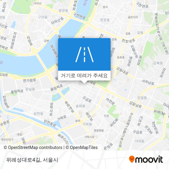 위례성대로4길 지도
