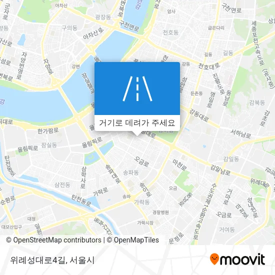 위례성대로4길 지도
