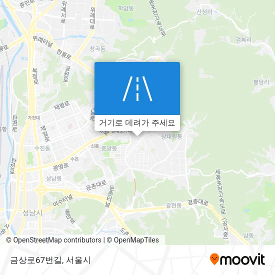 금상로67번길 지도