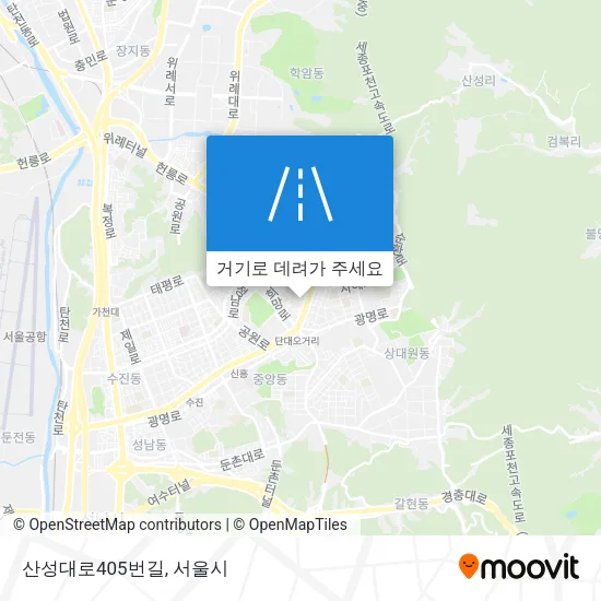 산성대로405번길 지도