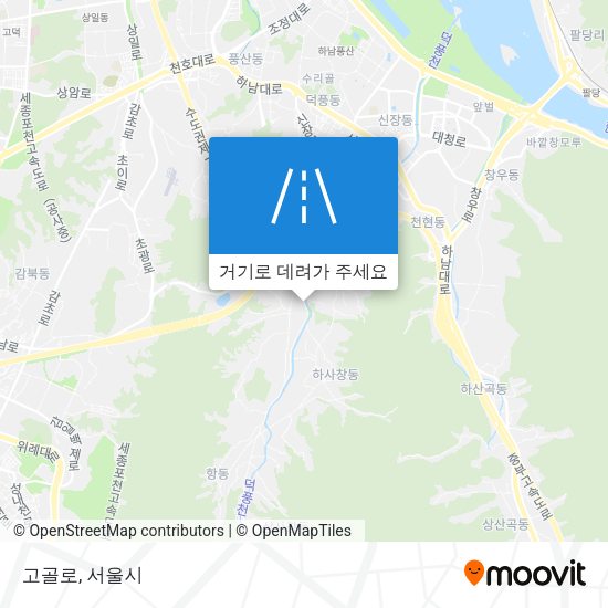 고골로 지도
