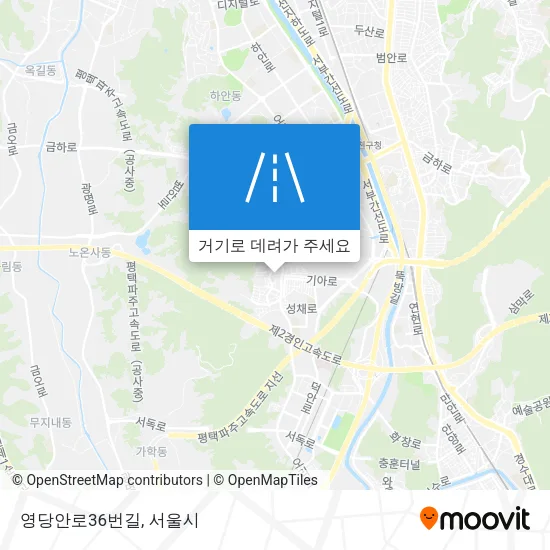 영당안로36번길 지도
