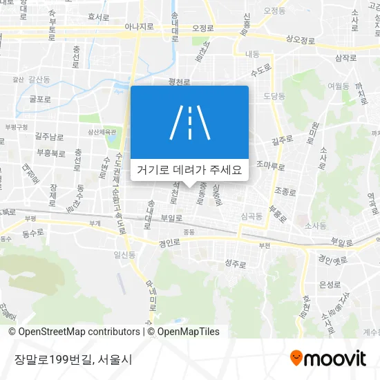 장말로199번길 지도