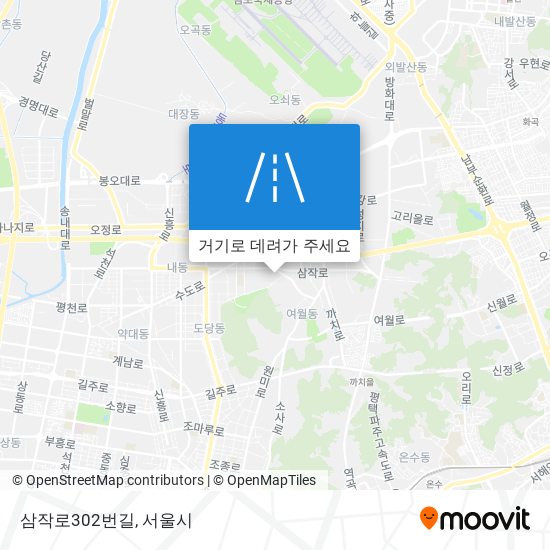 삼작로302번길 지도