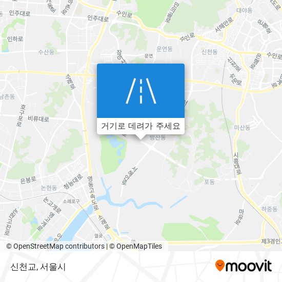 신천교 지도