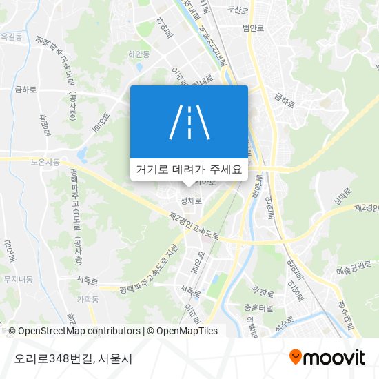 오리로348번길 지도