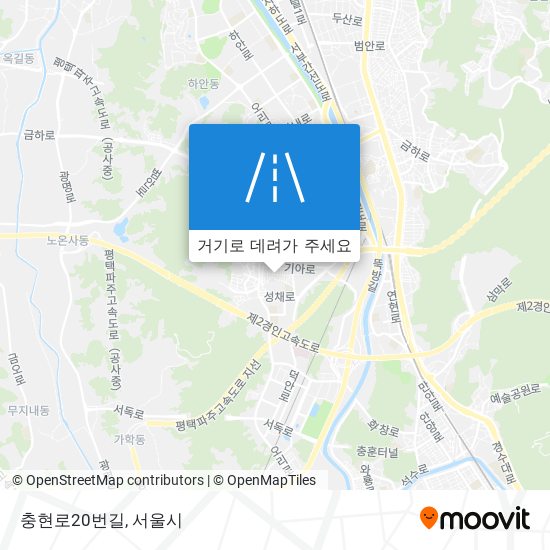 충현로20번길 지도