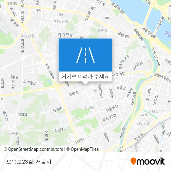 오목로23길 지도