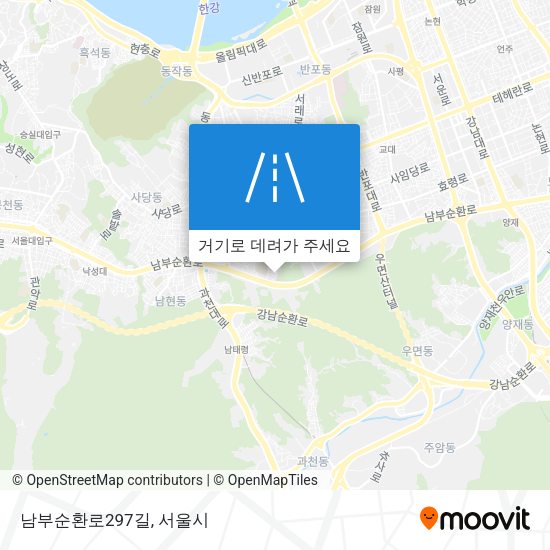 남부순환로297길 지도