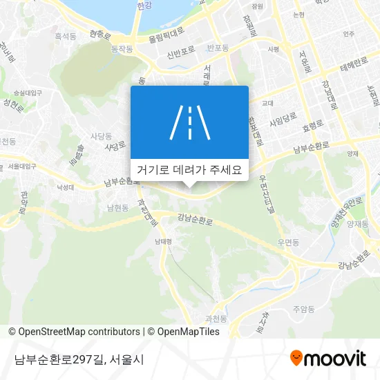 남부순환로297길 지도