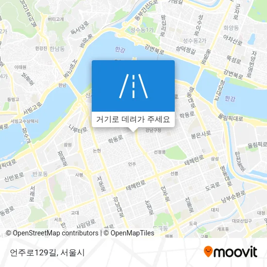 언주로129길 지도