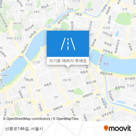 선릉로146길 지도