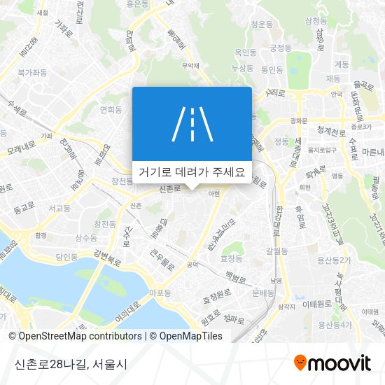 신촌로28나길 지도