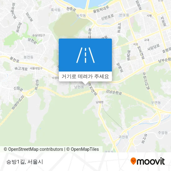 승방1길 지도