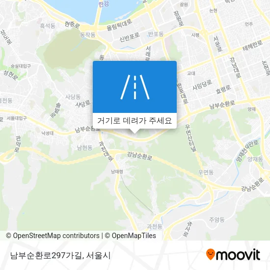 남부순환로297가길 지도