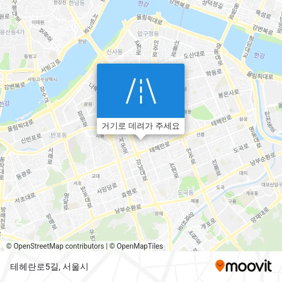 테헤란로5길 지도