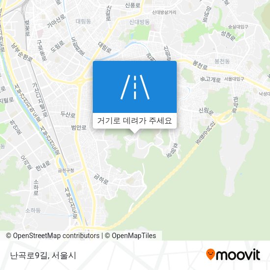난곡로9길 지도