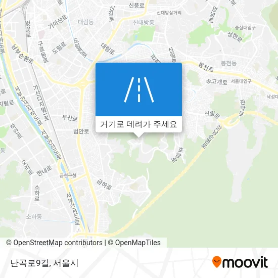 난곡로9길 지도