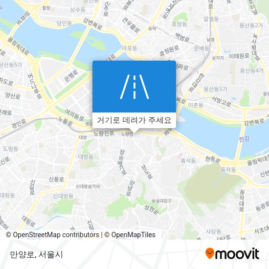 만양로 지도