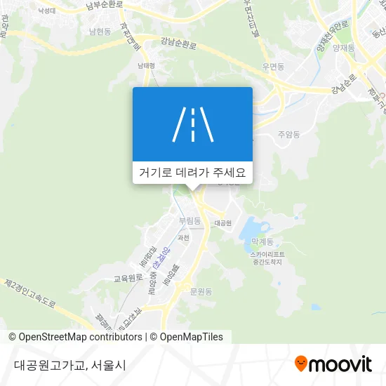대공원고가교 지도