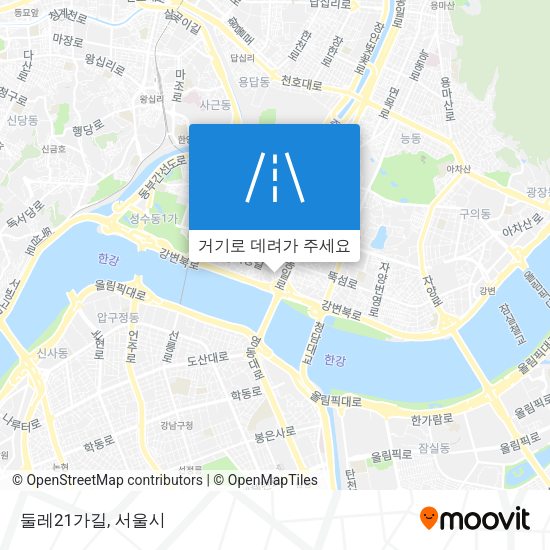 둘레21가길 지도