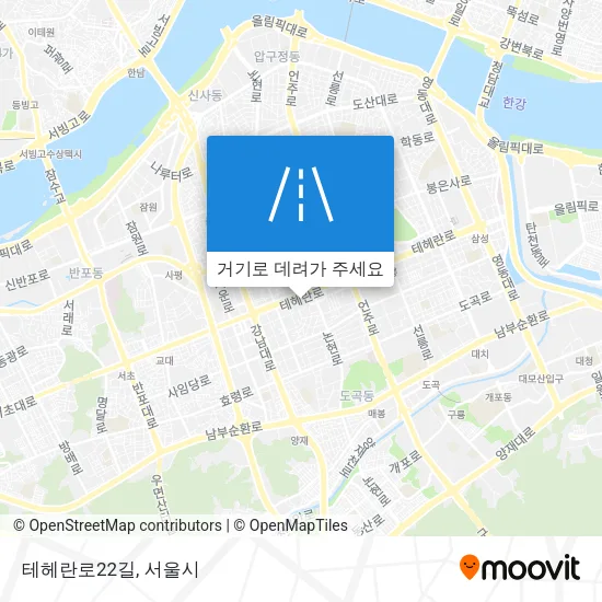 테헤란로22길 지도