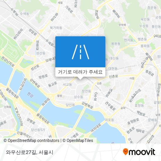 와우산로27길 지도