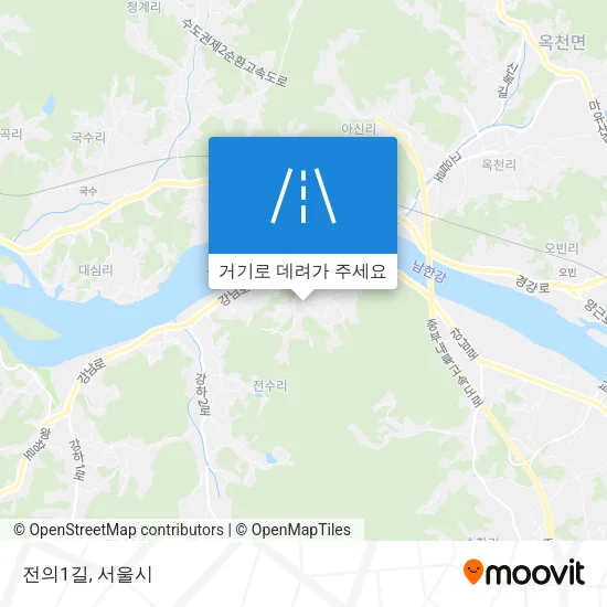 전의1길 지도