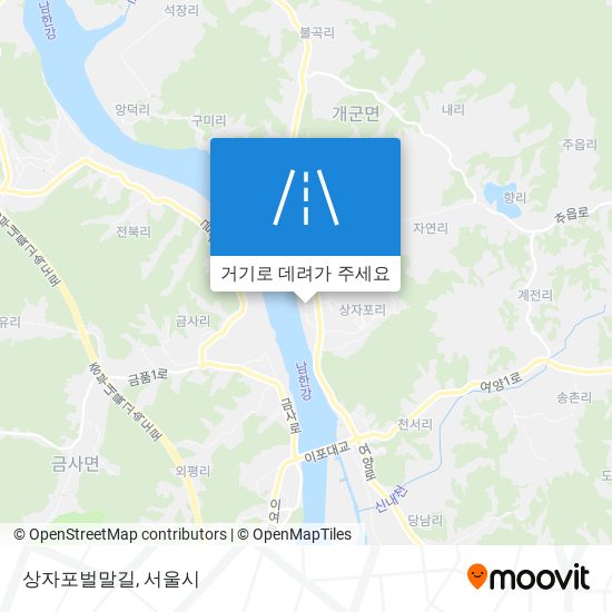 상자포벌말길 지도