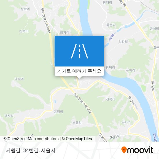세월길134번길 지도