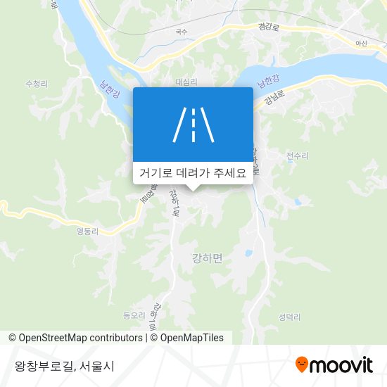 왕창부로길 지도