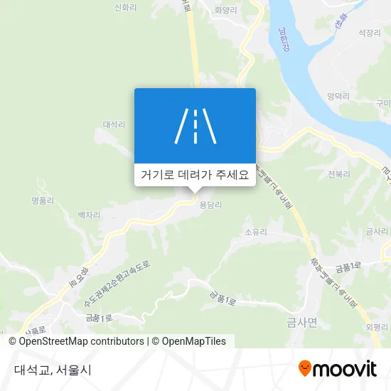 대석교 지도