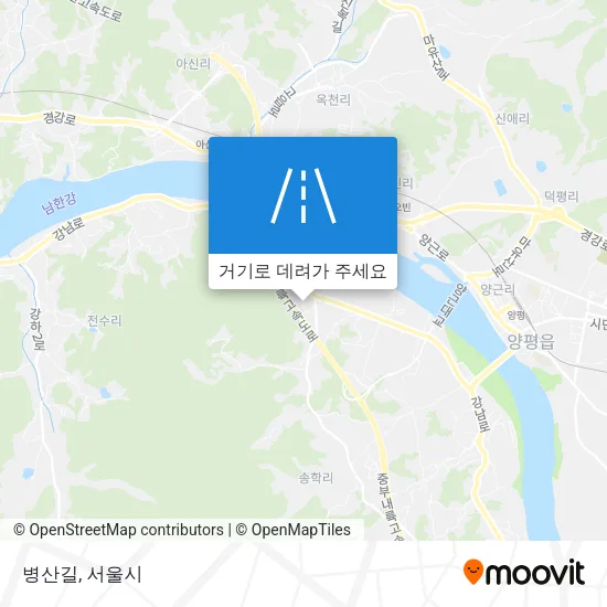 병산길 지도