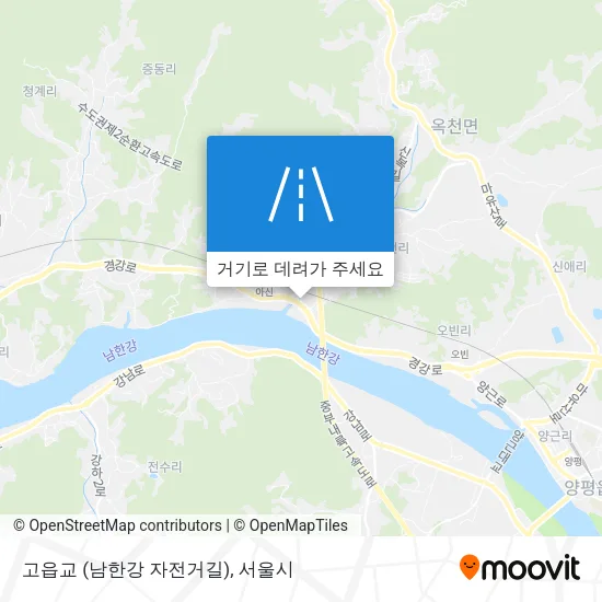 고읍교 (남한강 자전거길) 지도