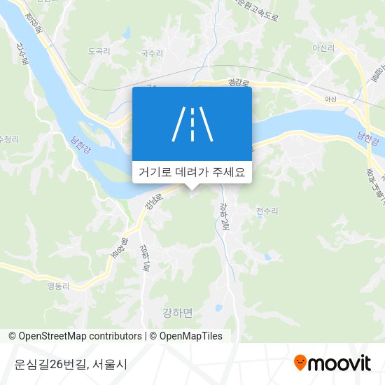 운심길26번길 지도