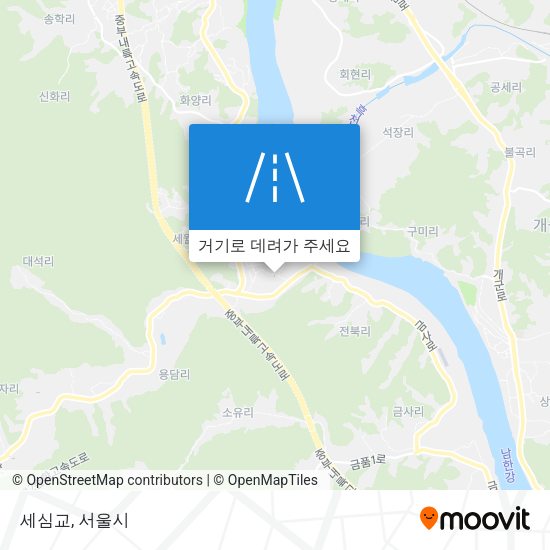 세심교 지도
