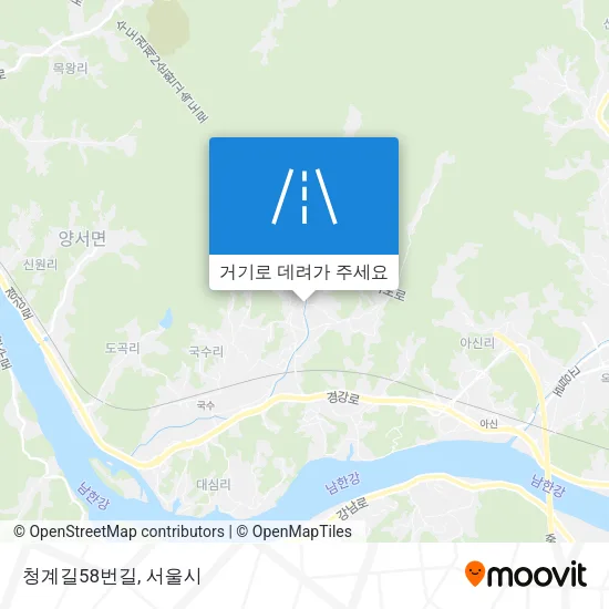 청계길58번길 지도