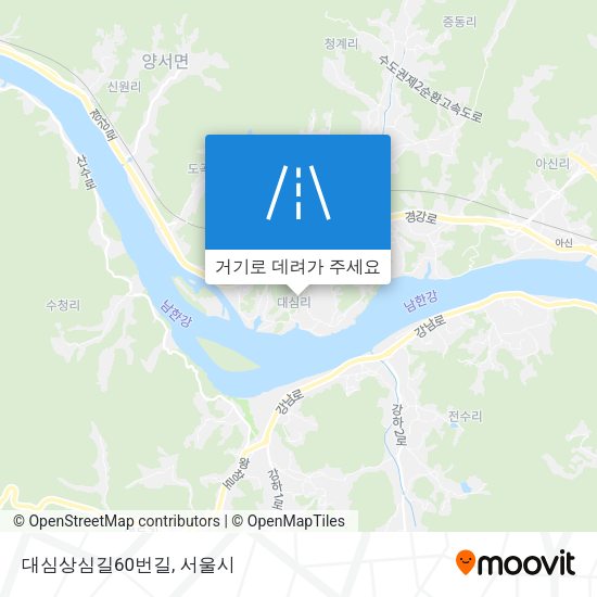 대심상심길60번길 지도
