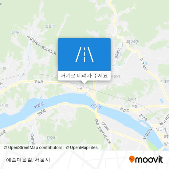 예솔마을길 지도