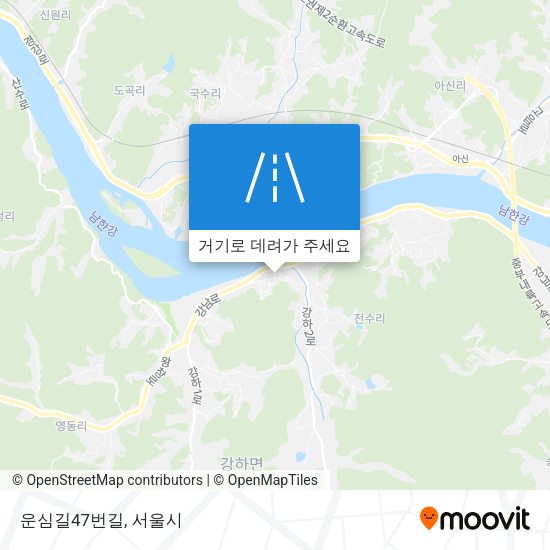 운심길47번길 지도