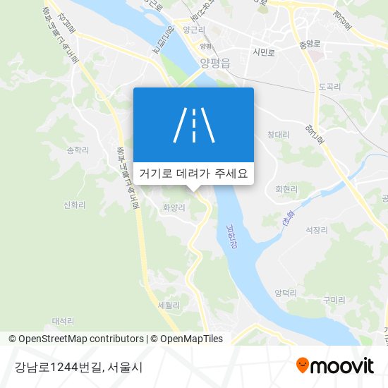 강남로1244번길 지도