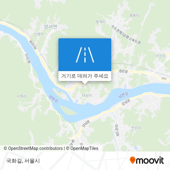 국화길 지도