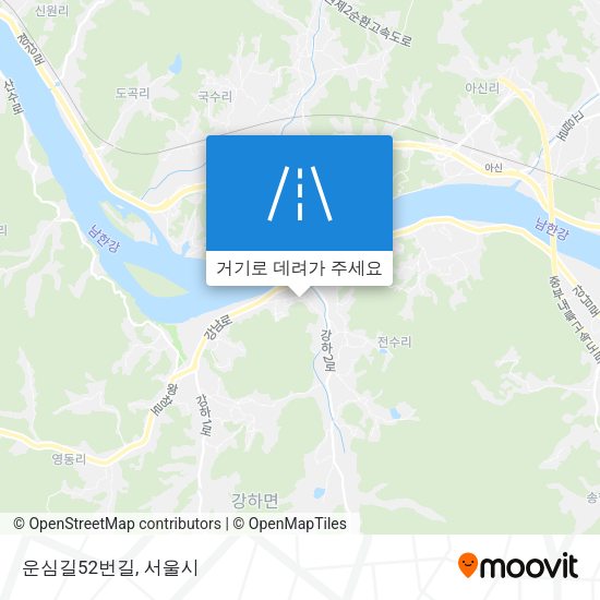 운심길52번길 지도