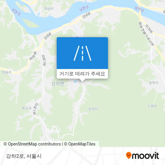강하2로 지도