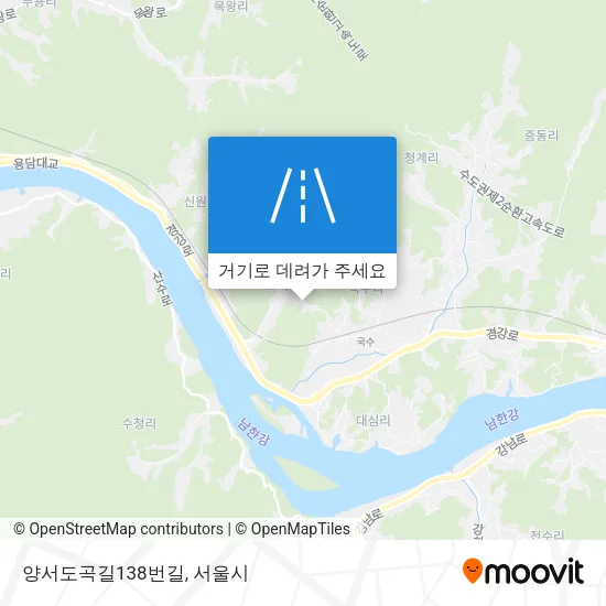 양서도곡길138번길 지도
