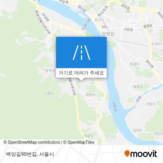 백양길90번길 지도